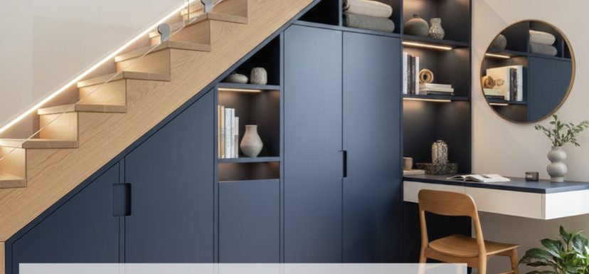 Aménagement sous escalier