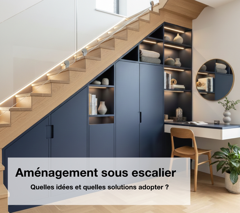 Aménagement sous escalier
