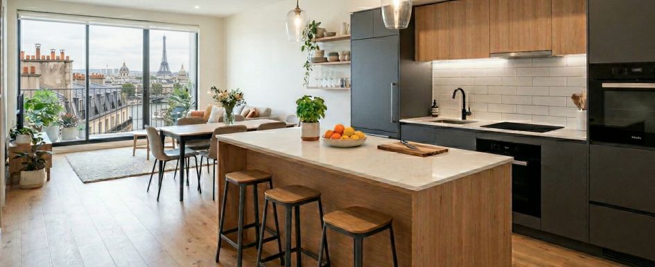 illot cuisine appartement paris