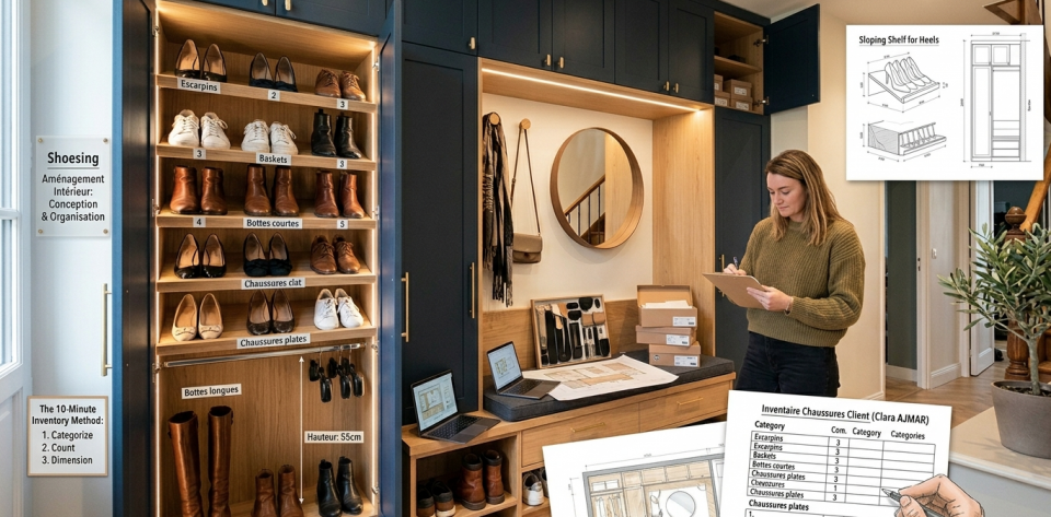 Checklist et planning de rénovation intérieure, étapes et organisation de chantier par un architecte d'intérieur