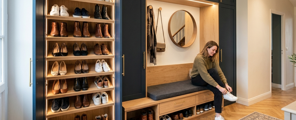 Shoesing aménagement intérieur conception, organisation et intégration