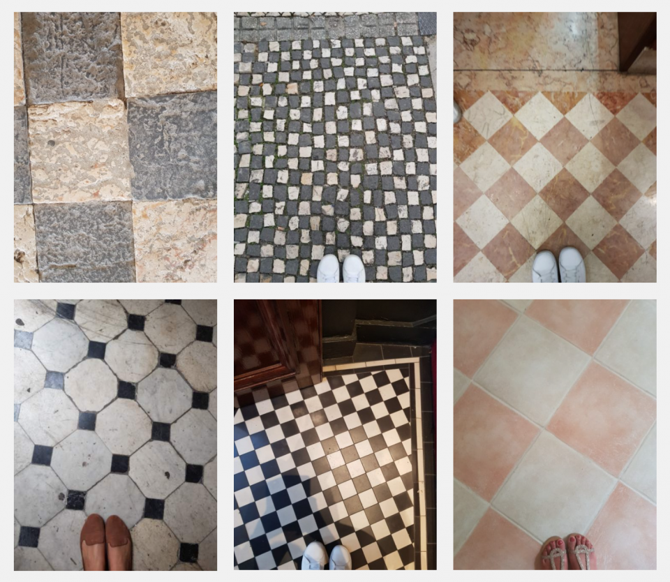 Motifs de carreaux pour décoration d’intérieur originale damier Motifs de carreaux pour décoration d’intérieur originale damier