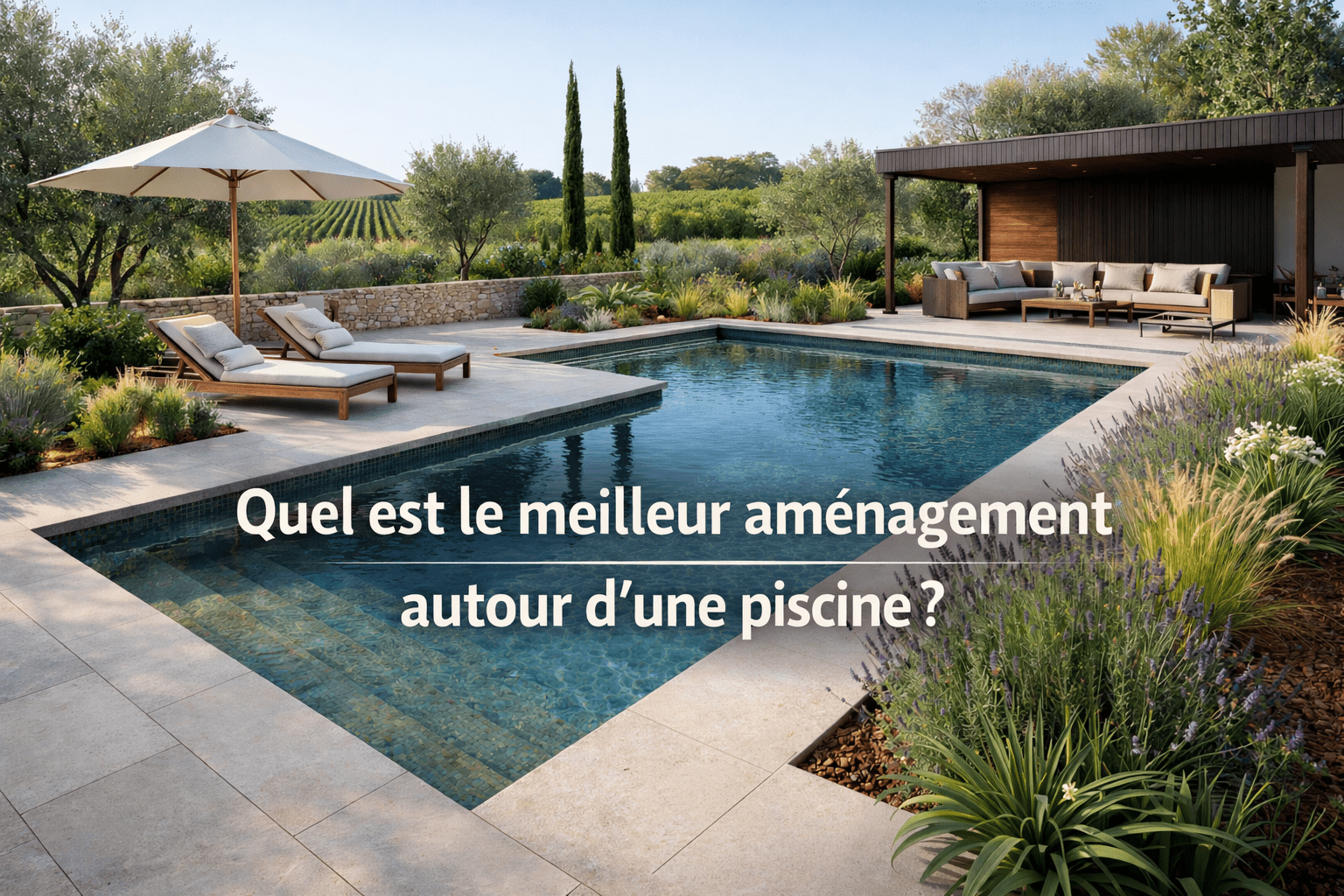 Aménagement périphérique Transformer une piscine en lieu de vie