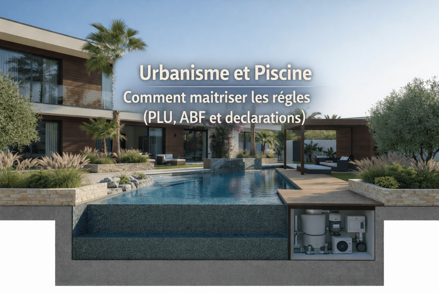 Urbanisme et Piscine Maîtriser les règles PLU, ABF et déclarations