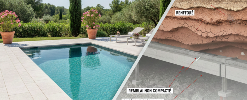 comprendre la nature su sol piscine