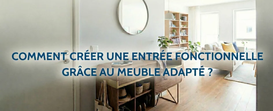 entree fonctionnelle meuble