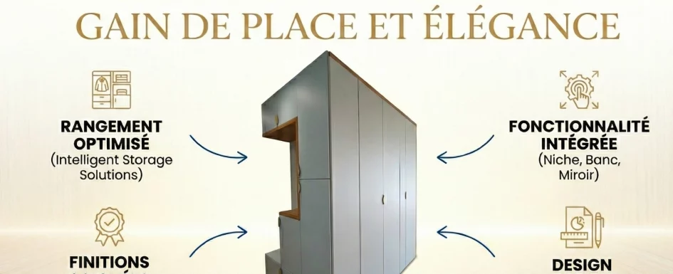 gain de place entrée sur mesure
