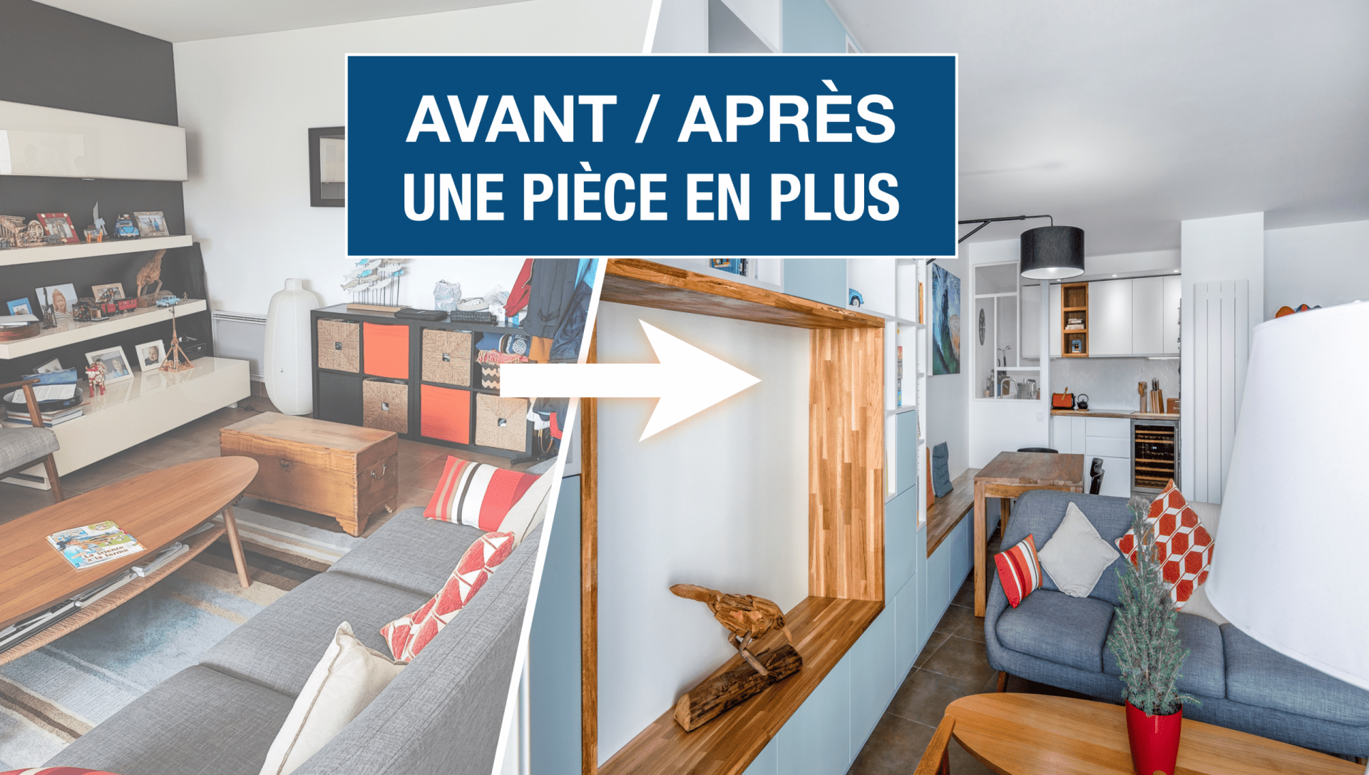 avant aprés chantier création cuisine meuble sur mesure