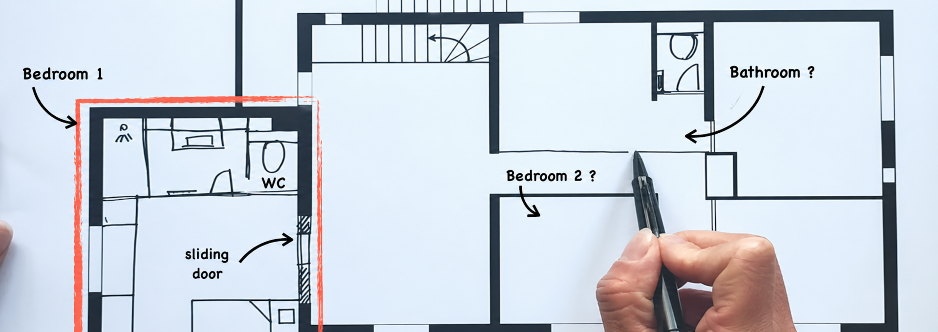 How to Create 4 Bedrooms Upstairs in a 145 m² House