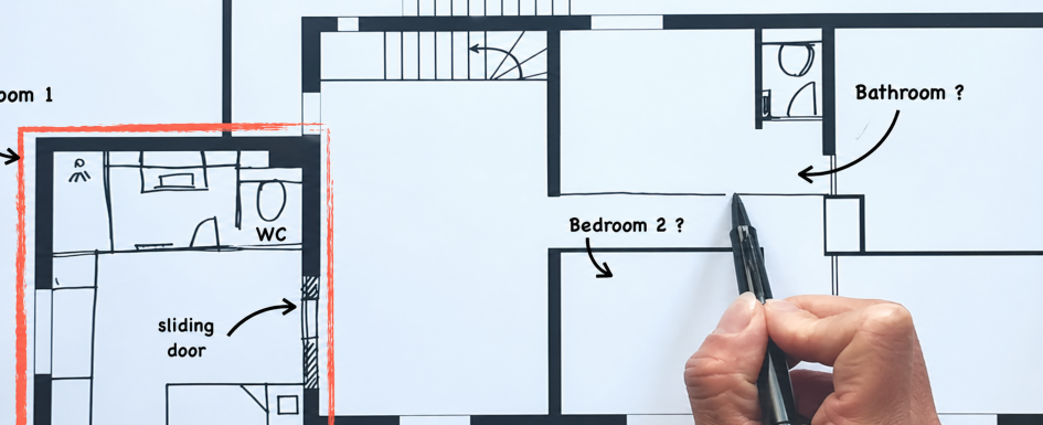 How to Create 4 Bedrooms Upstairs in a 145 m² House