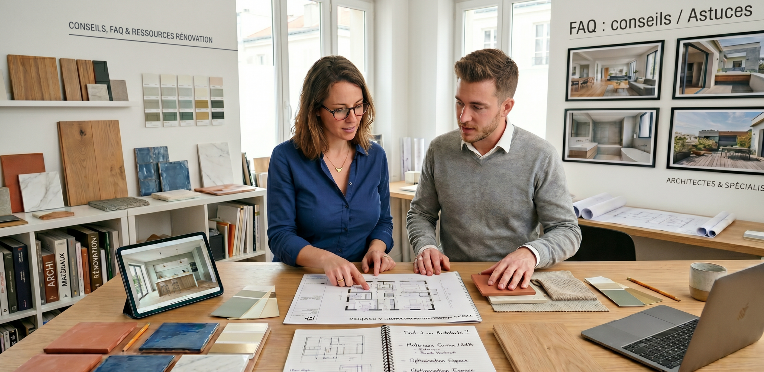 FAQ conseils et astuces en rénovation, aménagement intérieur et matériaux - Pétale de Carreaux