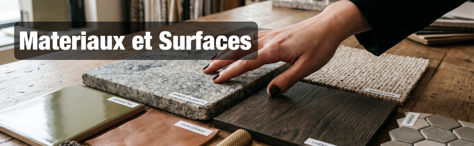 Matériaux et surfaces : carrelage, parquet, béton ciré et pierre naturelle selon l'usage et le lieu - Pétale de Carreaux