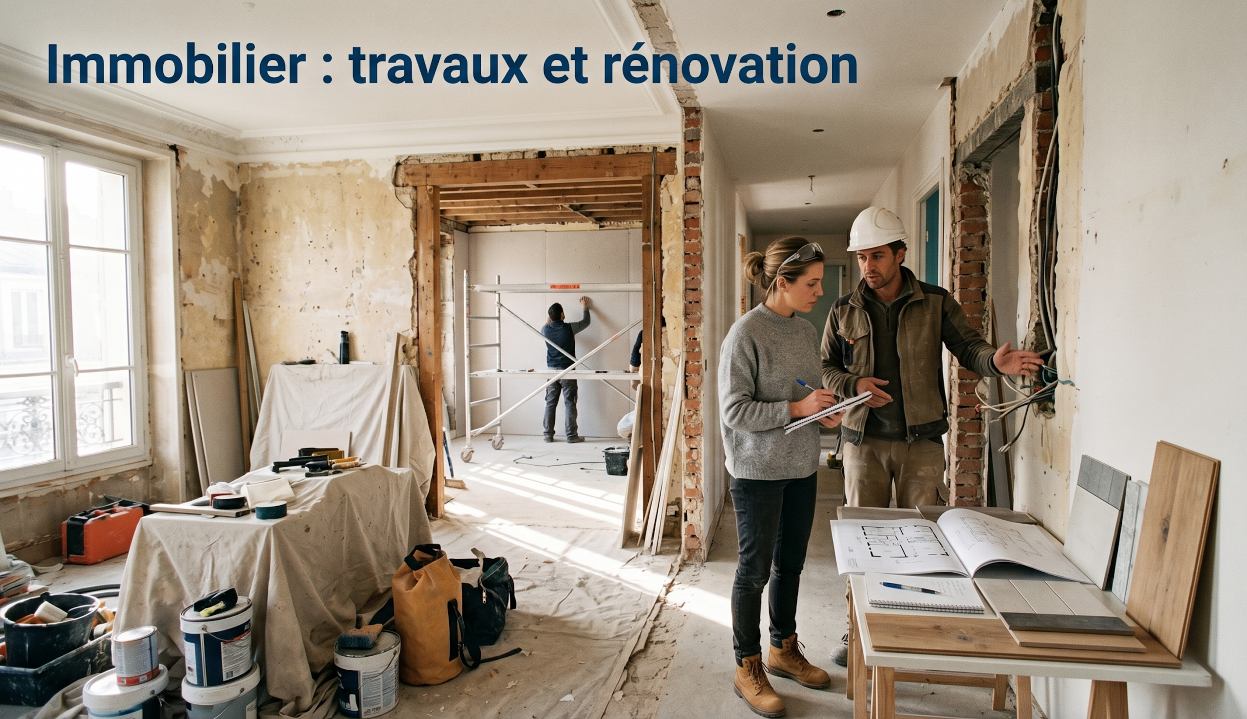 Rénovation immobilière : quels travaux pour valoriser durablement un bien - Pétale de Carreaux