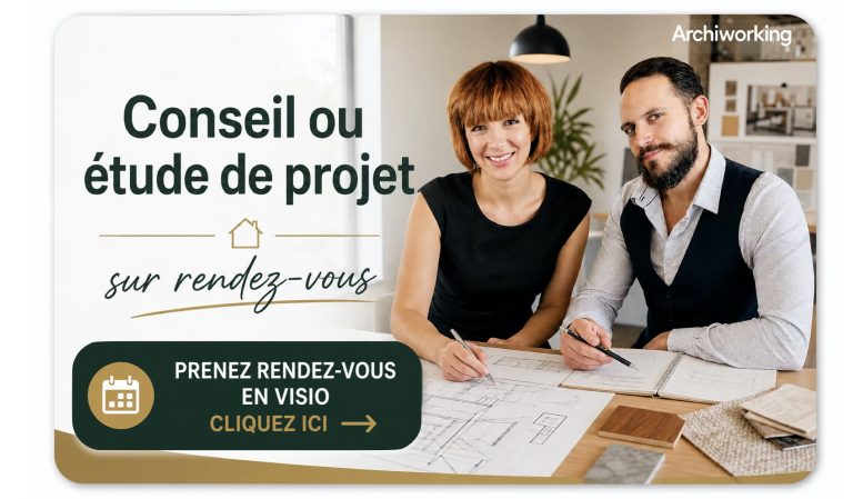 Réservez une consultation conseil en visio avec ArchiWorking, architectes d'intérieur