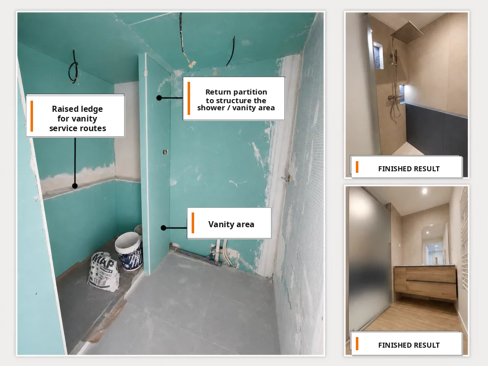 bathroom renovation vanity service routes shower area result en