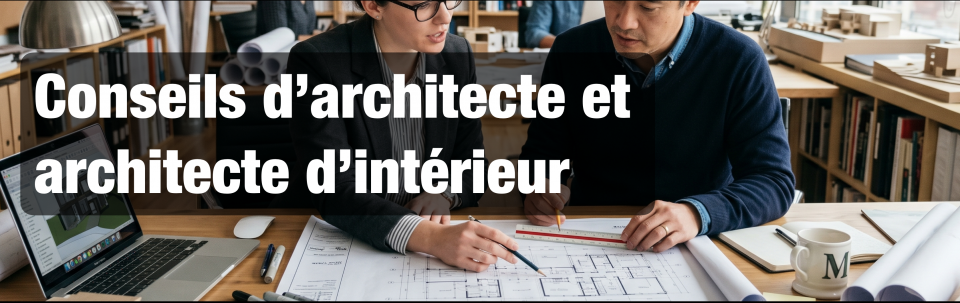 Conseils d'architecte et architecte d'intérieur : rénovation, aménagement et optimisation des espaces - Pétale de Carreaux
