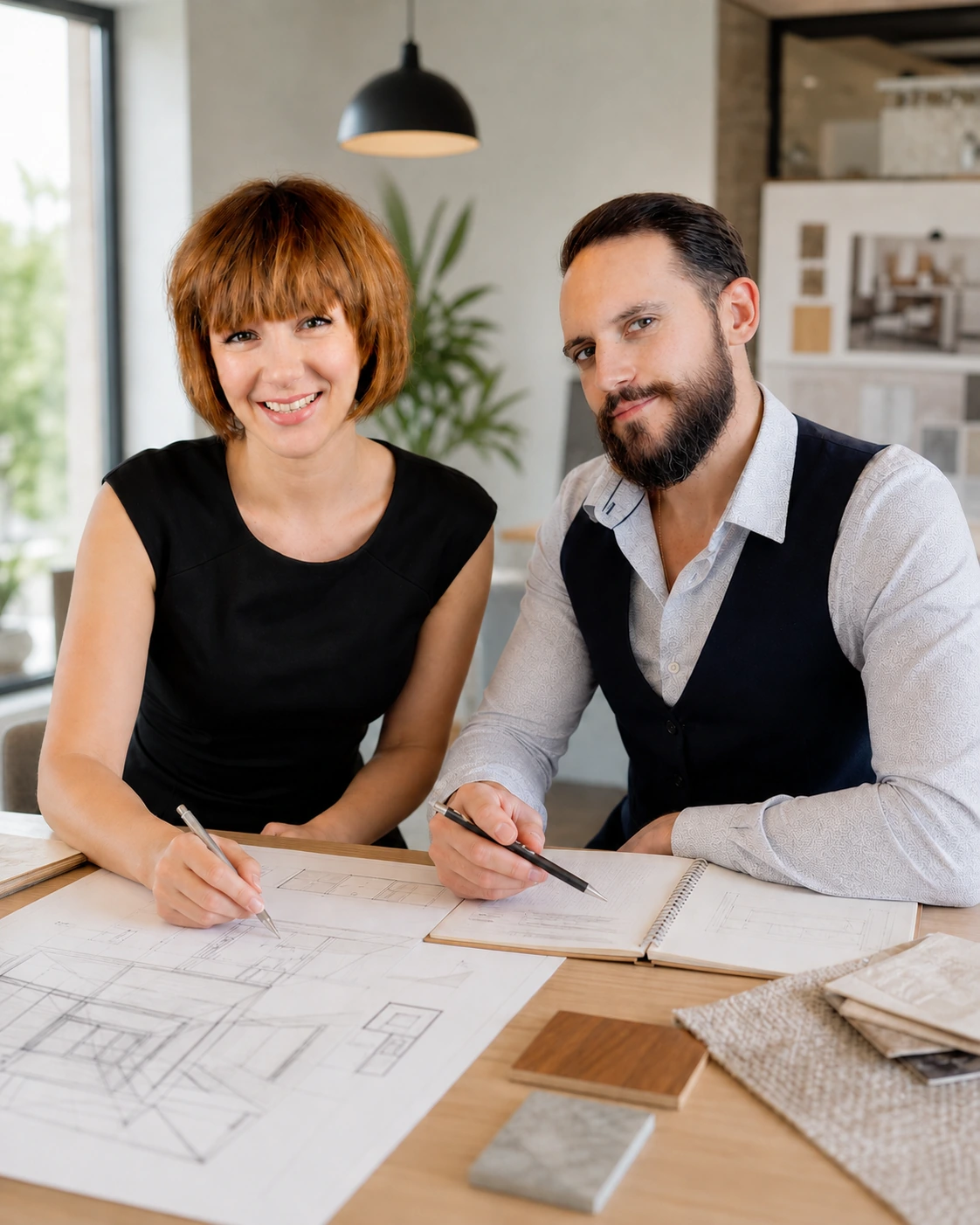 Clara et Mathieu de la chaîne ArchiWorking
