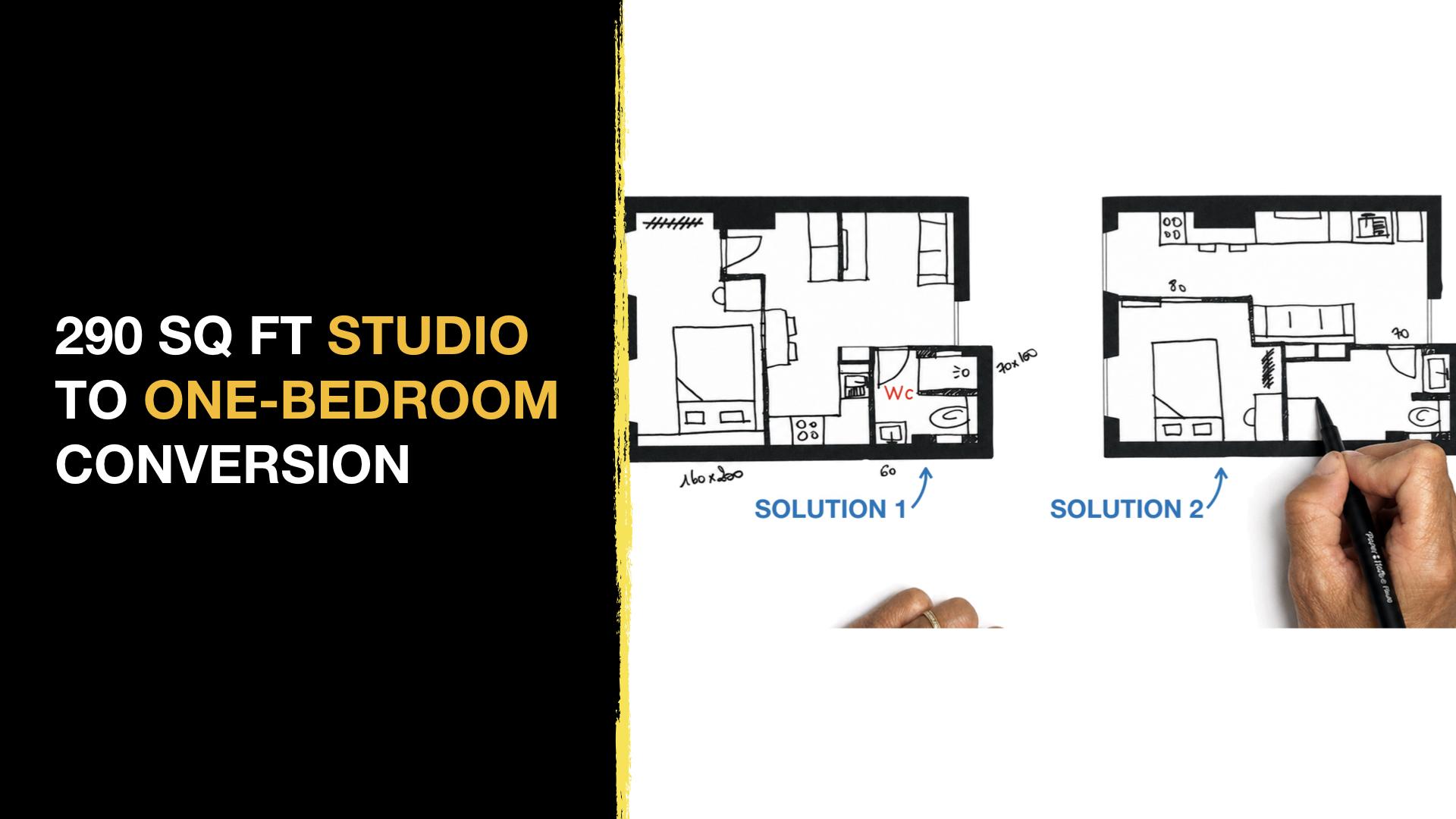 studio one bedroom