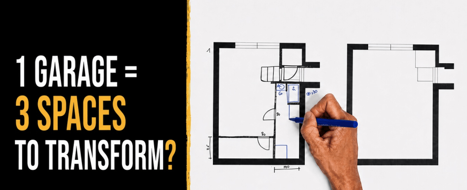 250 Sq Ft Garage to Primary Suite 2 Floor Plans